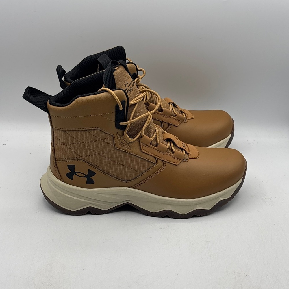 Under Armour Stellar G2 6" Shoes Mens Size 8 Brown Tactical 3025578-200